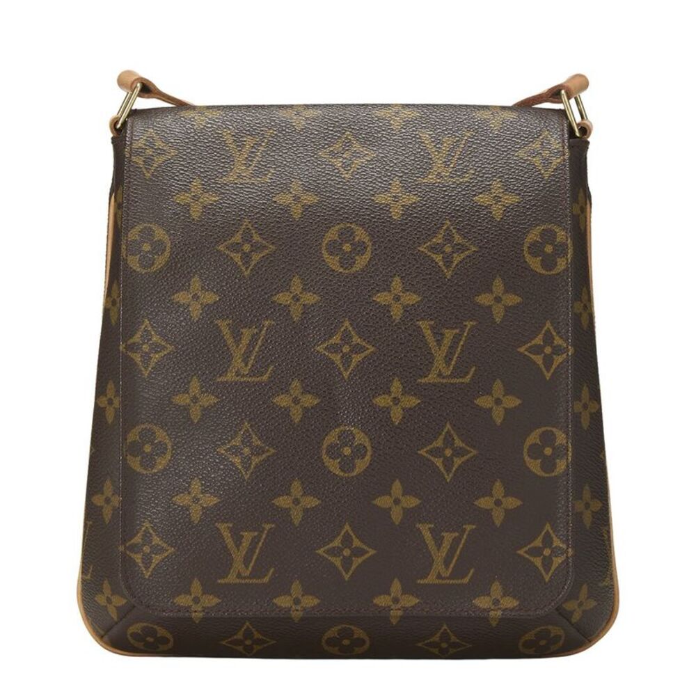 Louis Vuitton Brown Monogram Coated Canvas & Vachetta Leather Musette Salsa